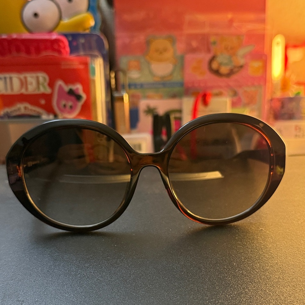 Salvatorre Ferragamo 57 mm oval sunglasses